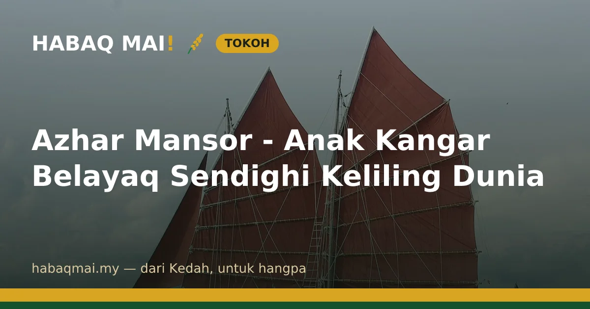 Azhar Mansor - Anak Kangar Belayaq Sendighi Keliling Dunia