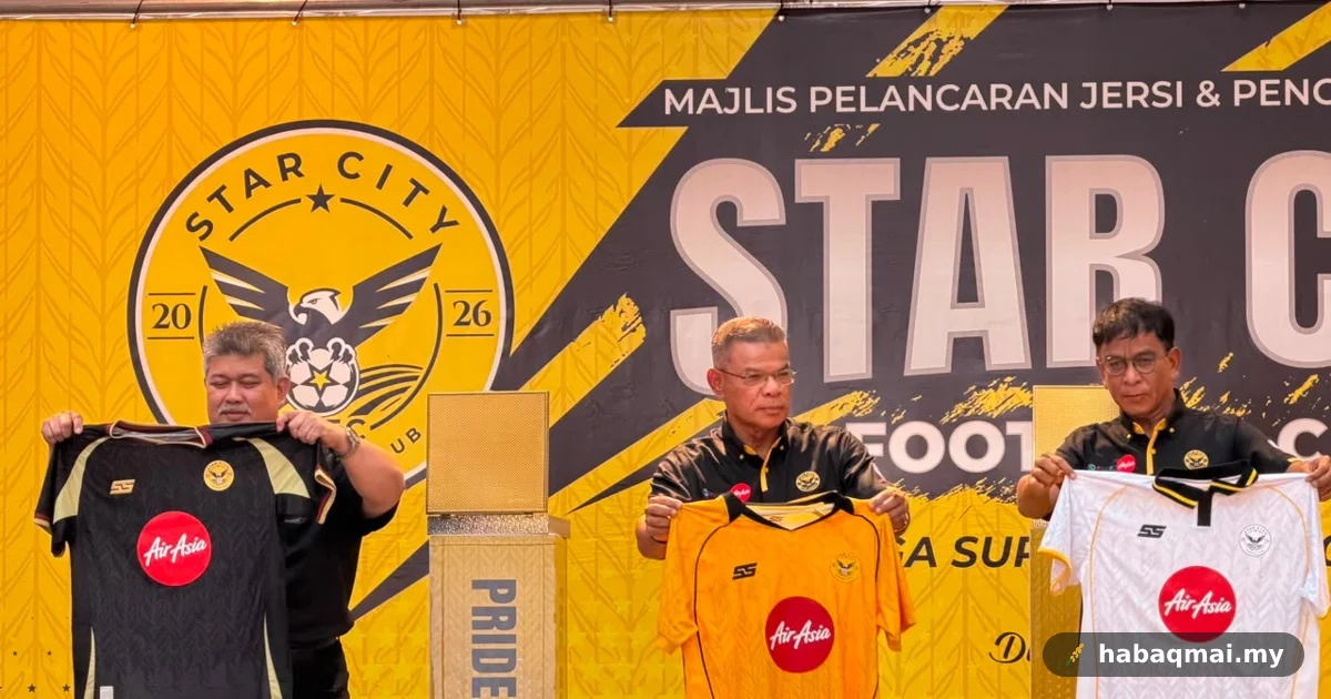 Star City FC Sasar Tiga Teratas Liga Super