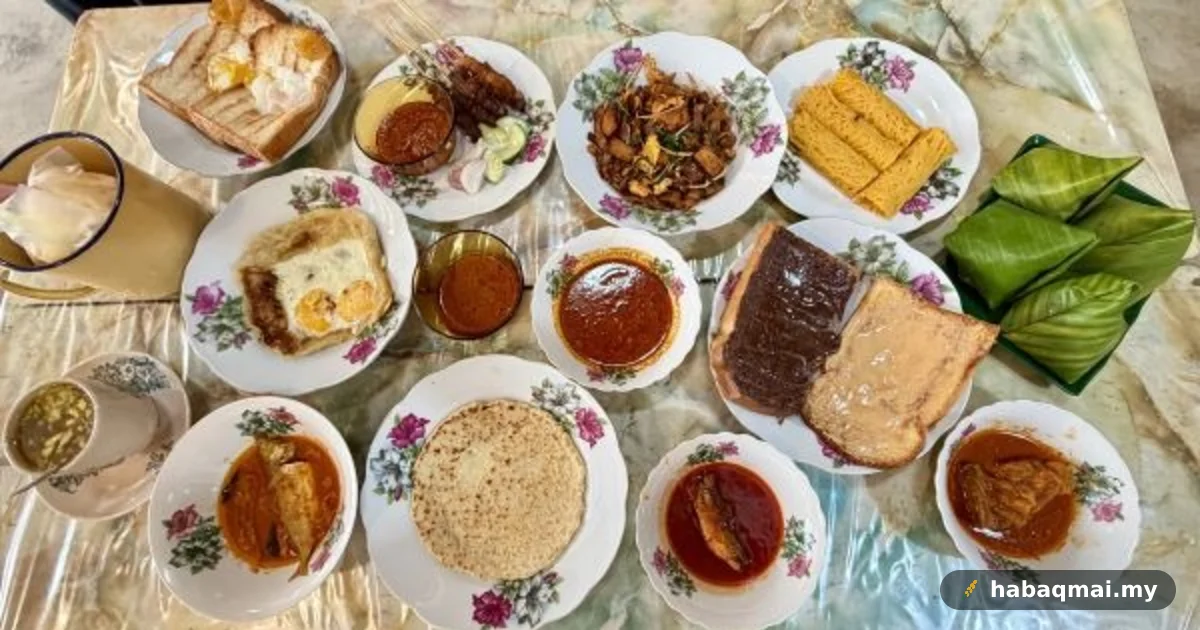 Warong Kopi Chamcha Gurun Bagi Sarapan Rasa Tahun 70-an