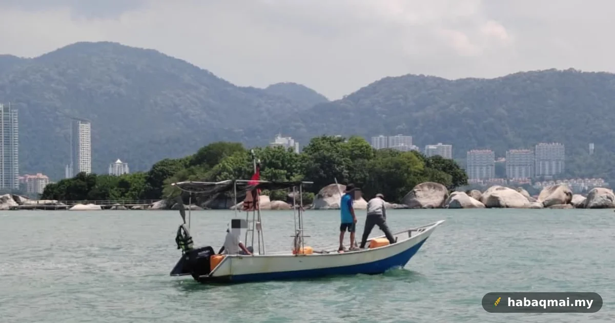 Tiga lelaki kena tahan guna rawai cakar di P. Pinang