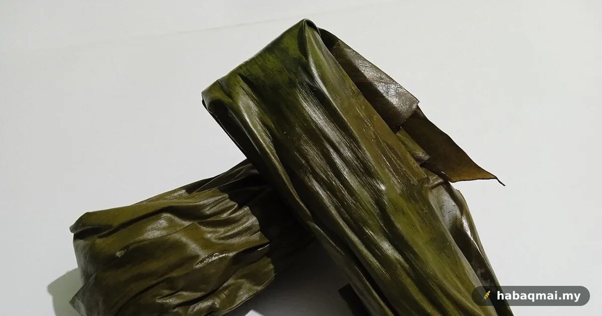 Lepat Pisang Pendang: Kuih Belebat Yang Manis Semulajadi