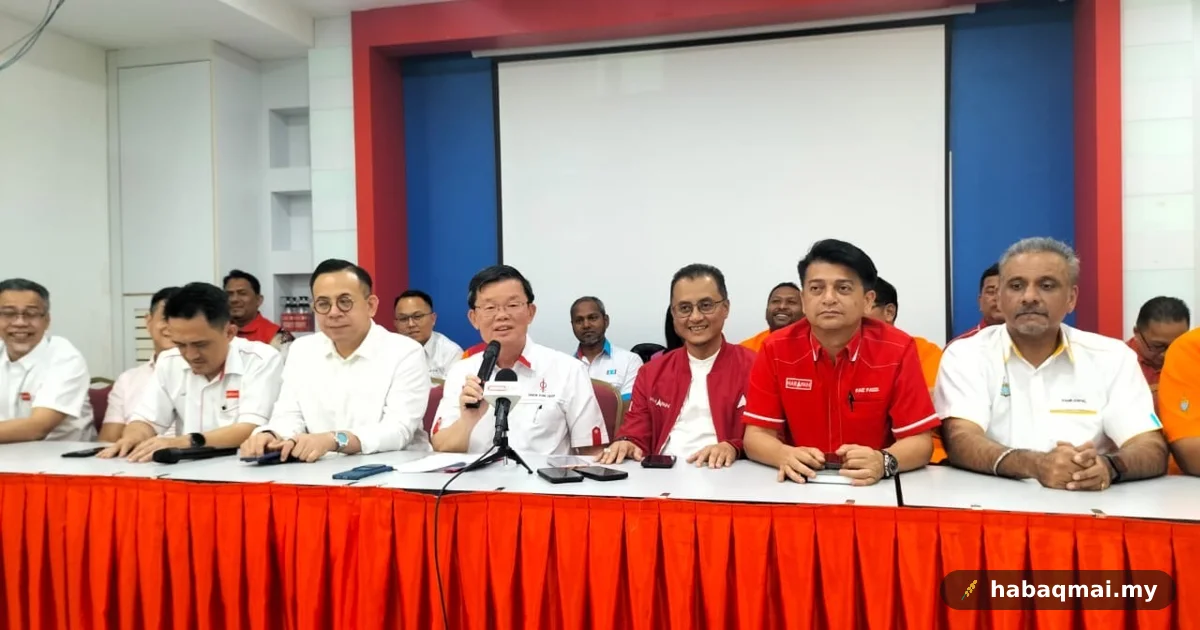 Exco BN dikekalkan dalam kerajaan Pulau Pinang