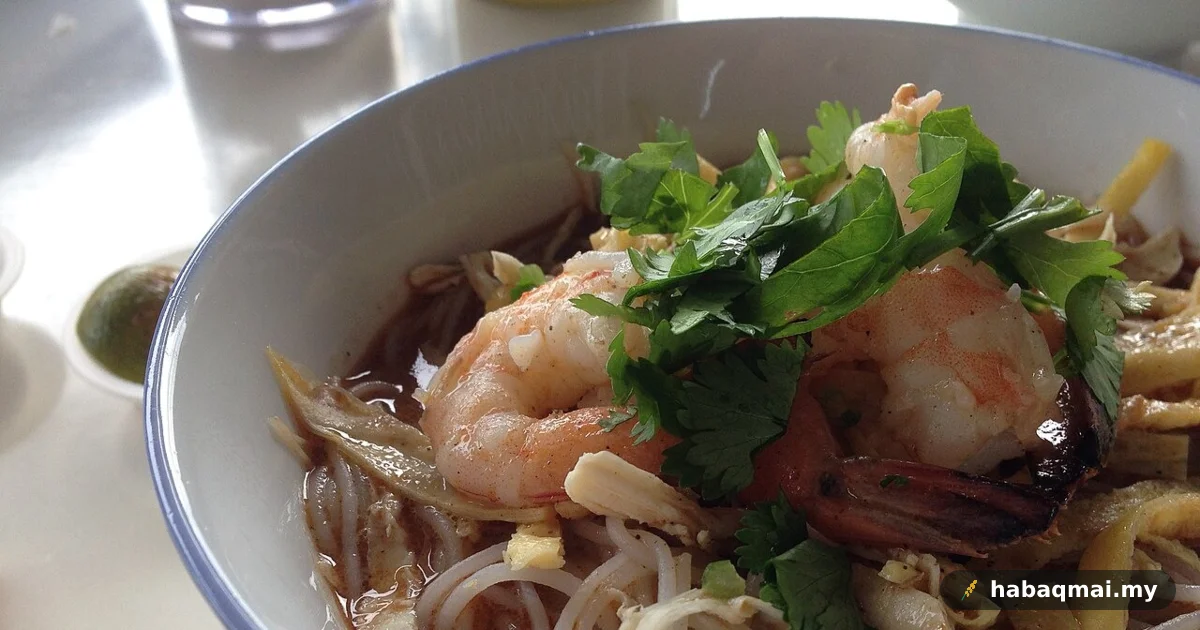 Laksa Sarawak: Bila Laksa Tak Guna Ayaq Ikan Langsung