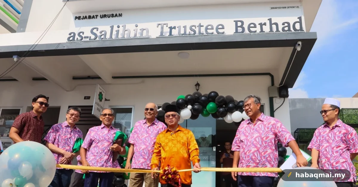 As-Salihin Trustee Buka Pejabat Baharu Kat Kepala Batas