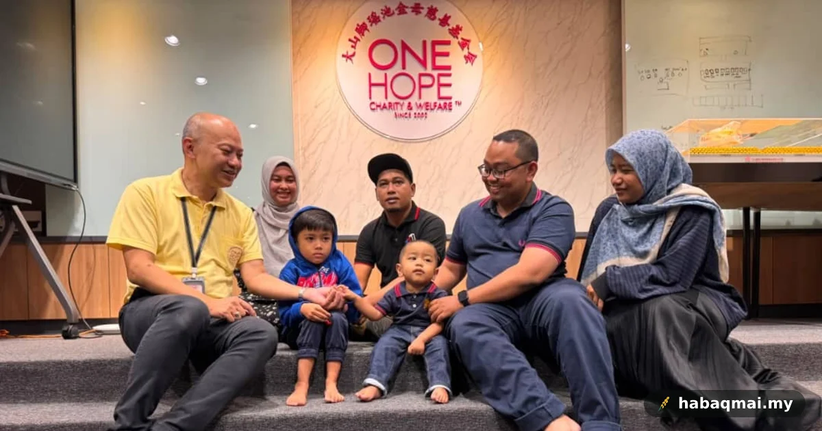 Dua Budak Hidap SMA, Perlu RM1.04 Juta Rawatan Kat Jakarta