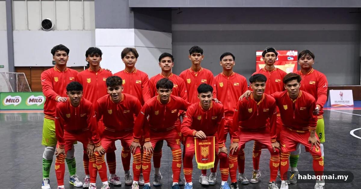 Futsal SUKMA: Pulau Pinang Lelaki Wanita Sama Layak Separuh Akhir