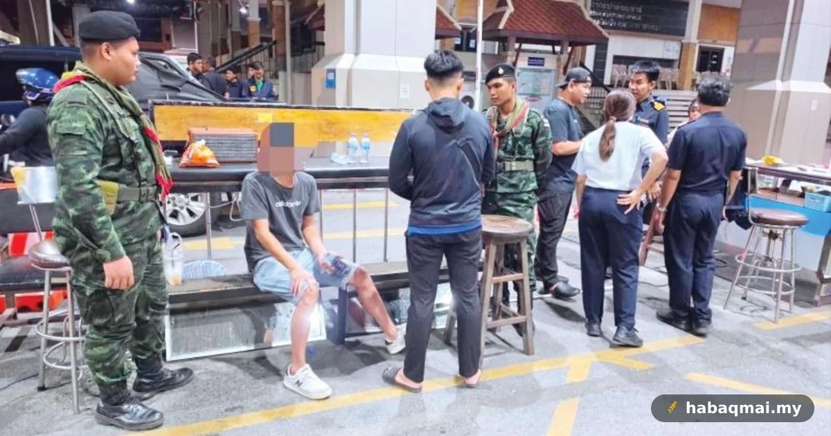 Lelaki Malaysia ditahan bawa kereta curi guna dokumen palsu