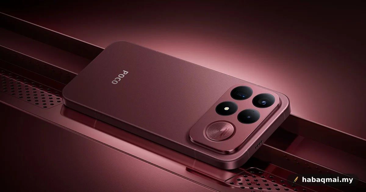 Poco F9 Rasmi, Skrin 185Hz Harga Dari RM2799
