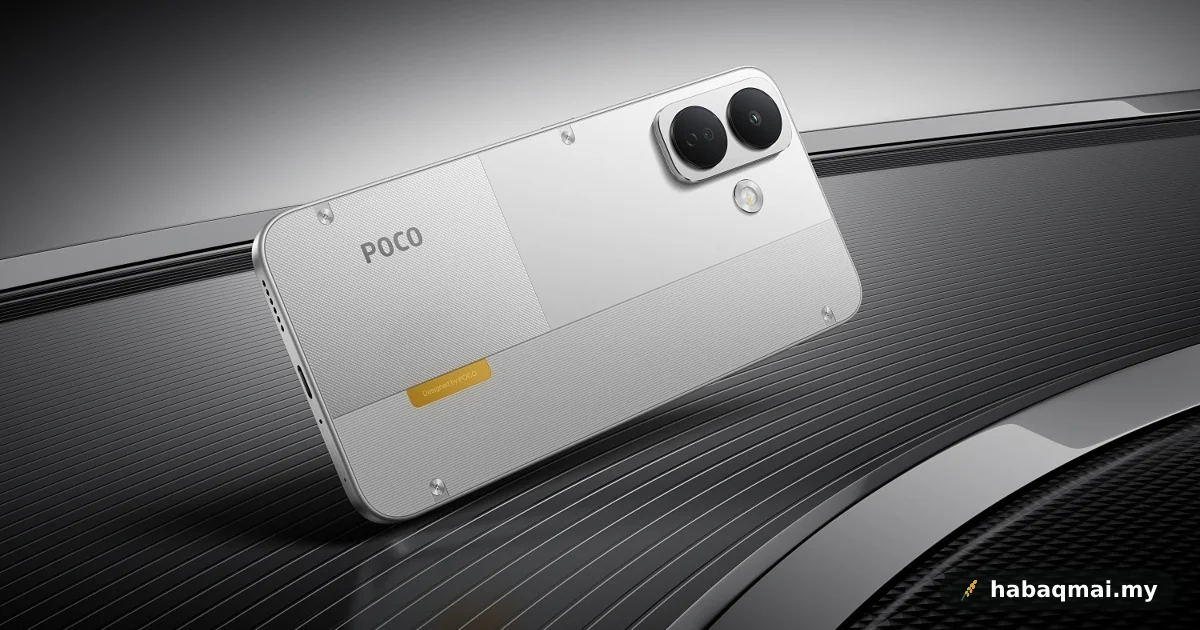 Poco X8 Rasmi, Bateri 8340mAh Harga RM1299