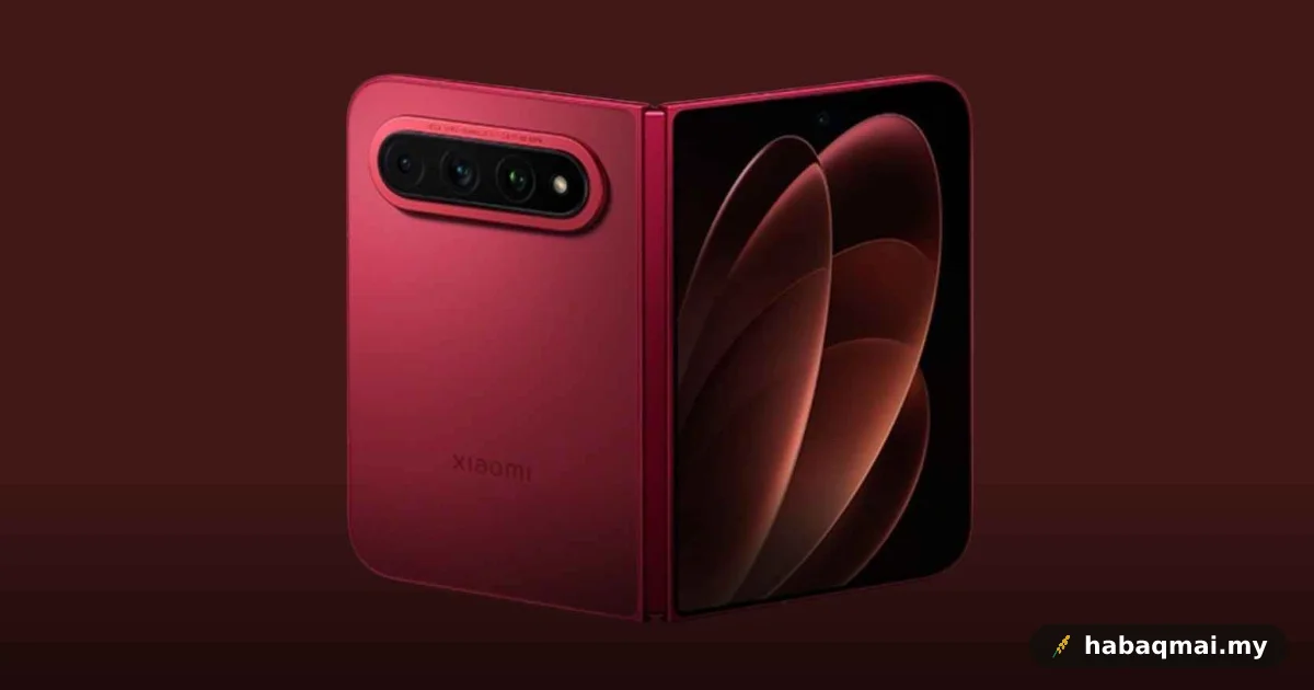 Xiaomi 18 Fold makin lebar, guna cip sendiri Xring O3
