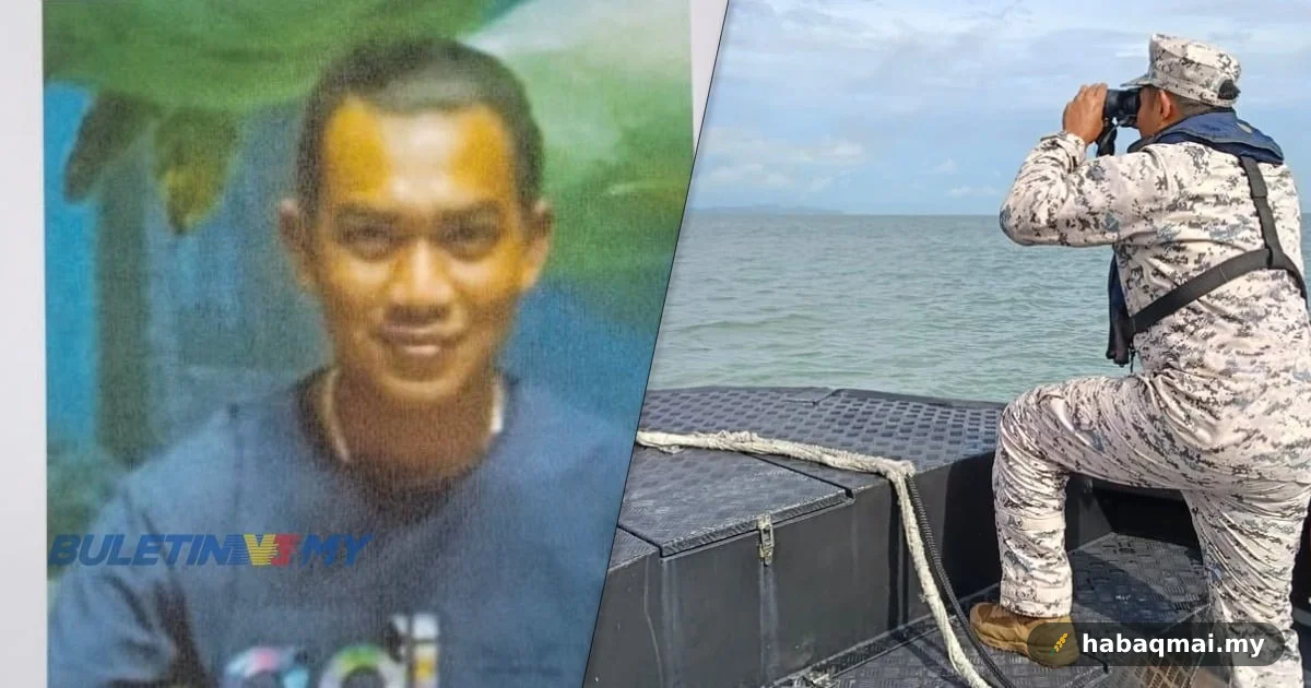 Nelayan Perlis Hilang Lepas Jatuh Ke Laut Tangkap Udang