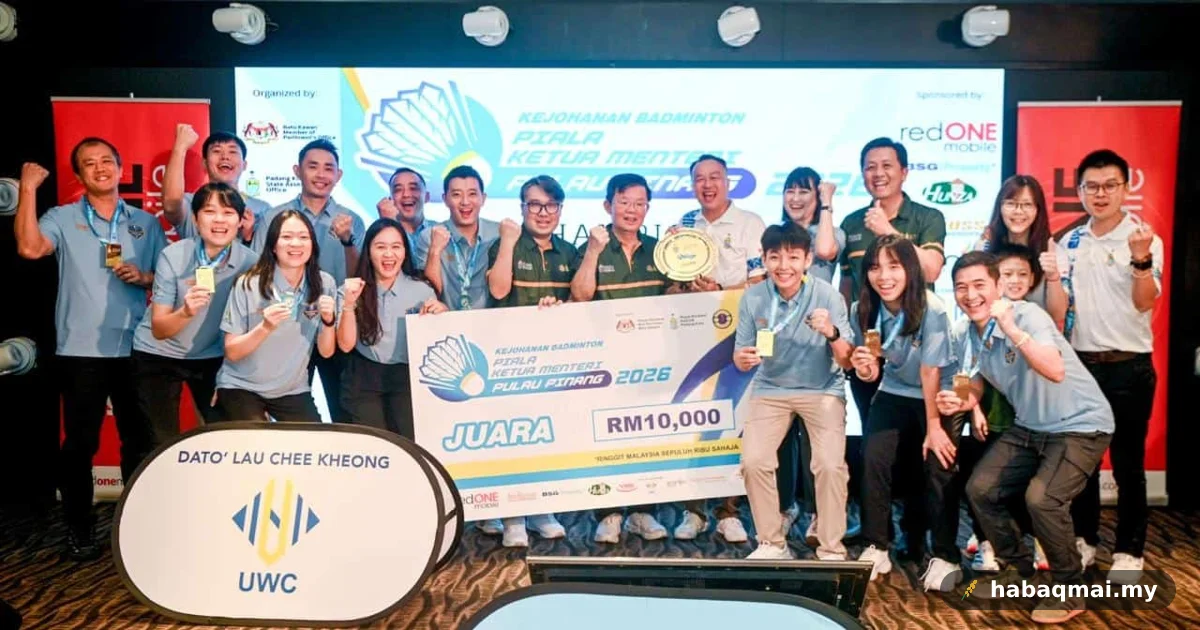 Turnamen Badminton Tempatan P. Pinang Tarik Peserta Antarabangsa
