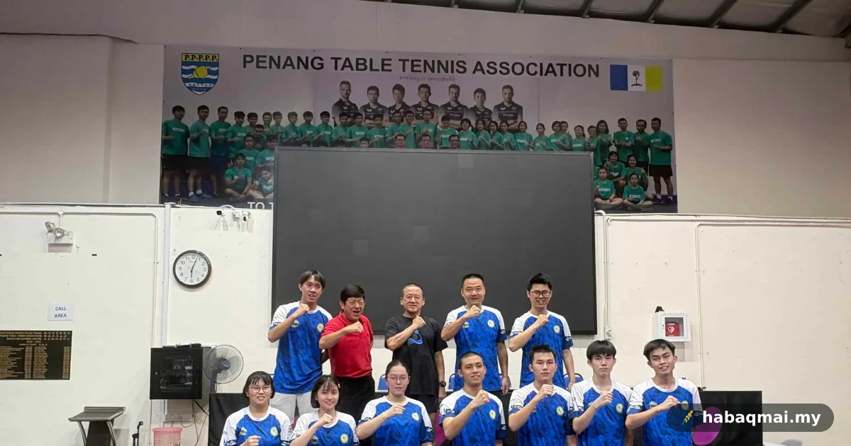 Pingpong Pulau Pinang Cipta Sejarah, Bawa Balik 3 Emas Sukma