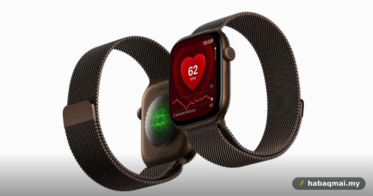 Apple Watch Series 12 Mai Malaysia, Harga Mula RM1,799
