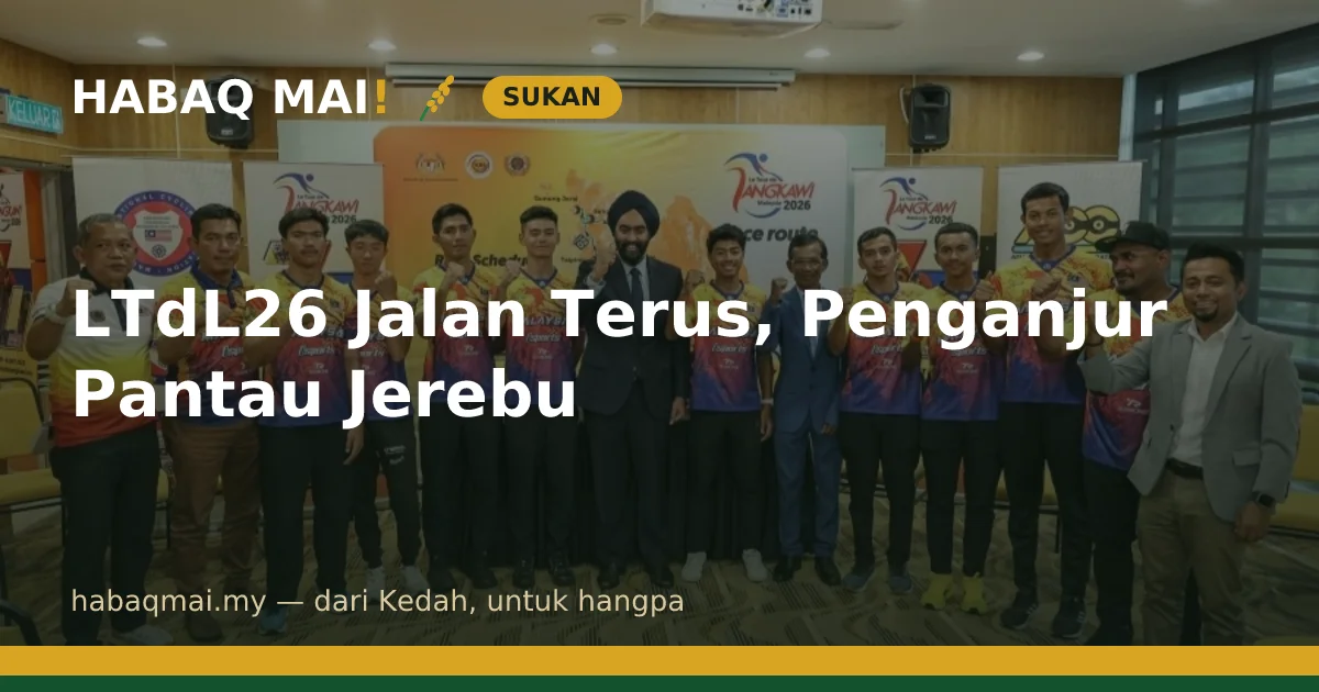 LTdL26 Jalan Terus, Penganjur Pantau Jerebu