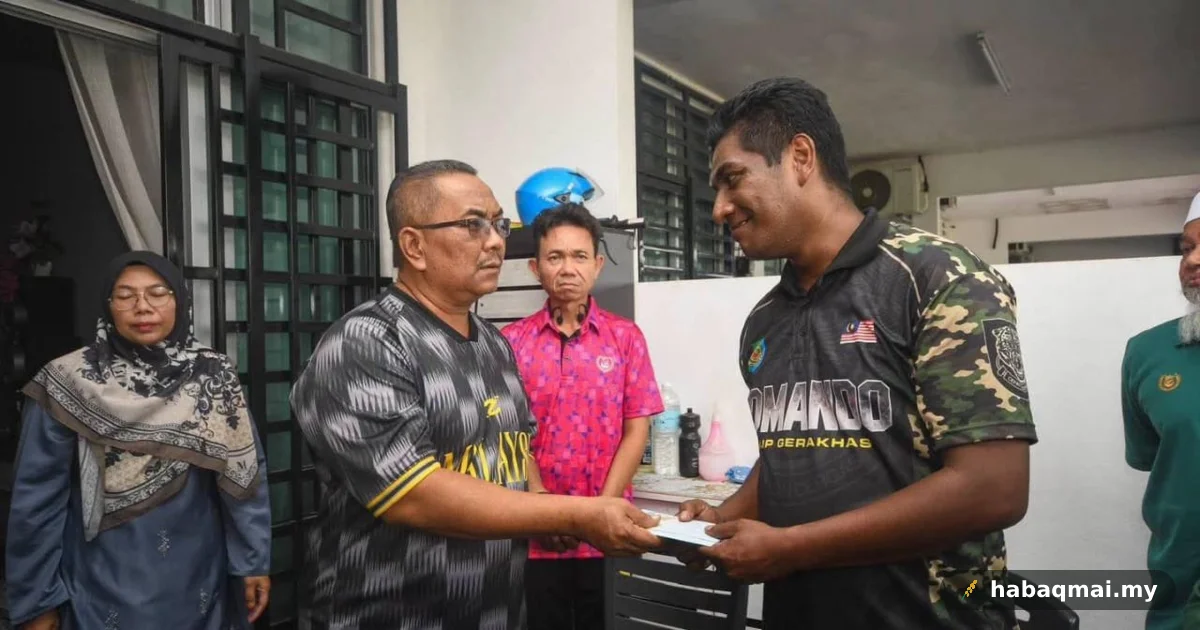 MB Sanusi ziarah keluarga 4 budak lemas kat Kulim