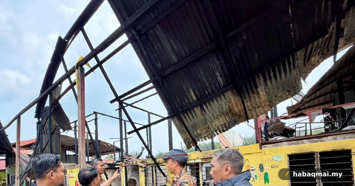 41 Budak Pasti Selamat Lari Bila Sekolah Terbakar Kat Pendang