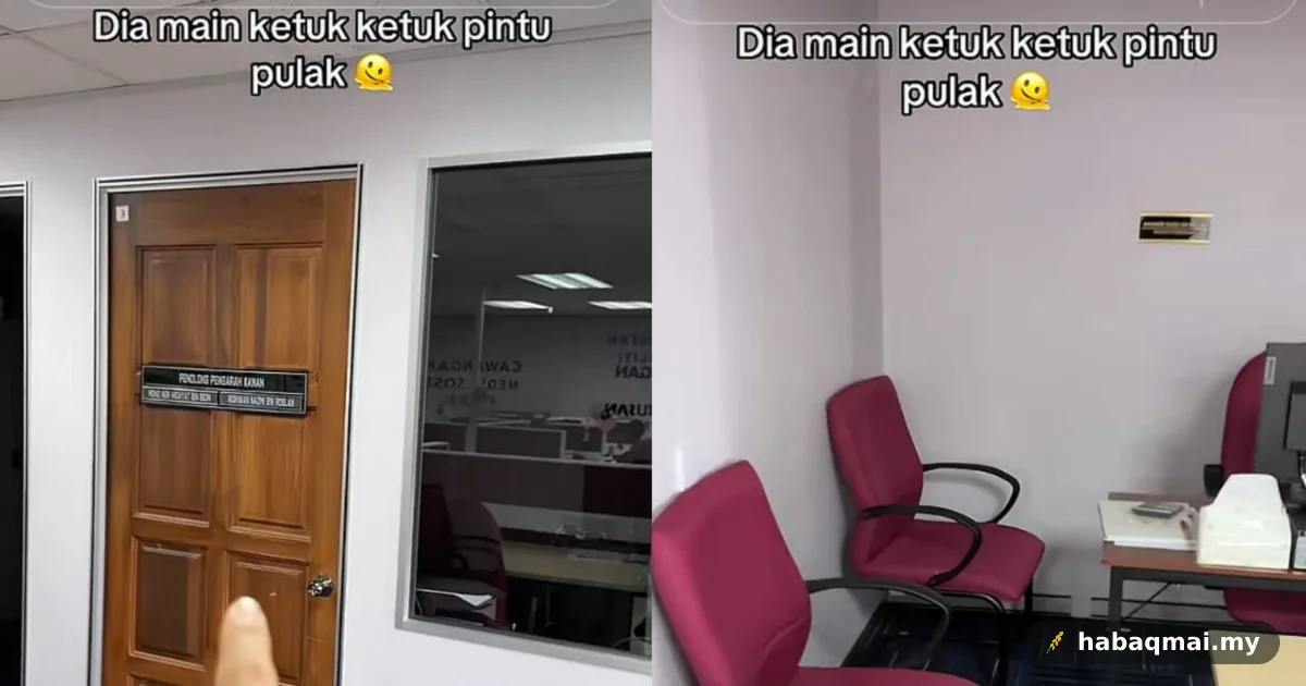 Kerja Sorang-Sorang Kat Pejabat P.Pinang, Kena Ketuk Pintu Tak Dak Orang