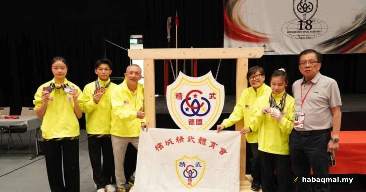 Pasukan wushu Pulau Pinang bawa balik 7 emas dari Jerman