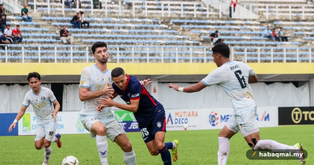 Penang FC kena tibai JDT 7-2 di Stadium Bandaraya