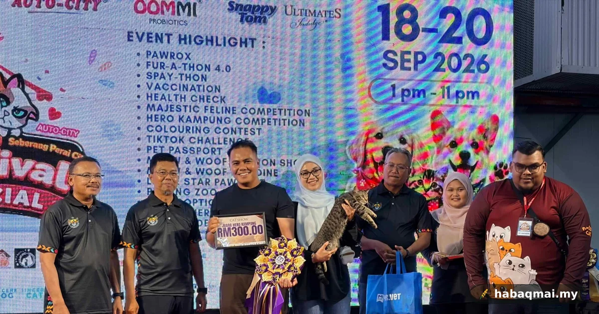 Datuk Bandar MBSP: Sayang haiwan kena ada tanggungjawab