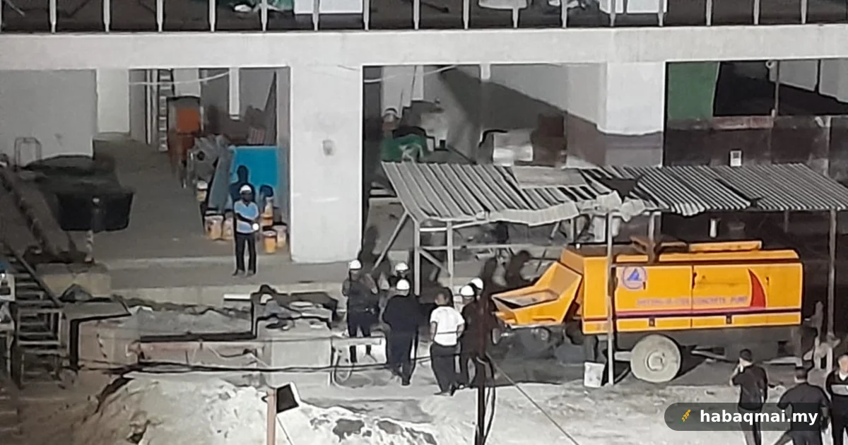 Pekerja Myanmar Maut Jatuh Tingkat 25 Kat Jelutong