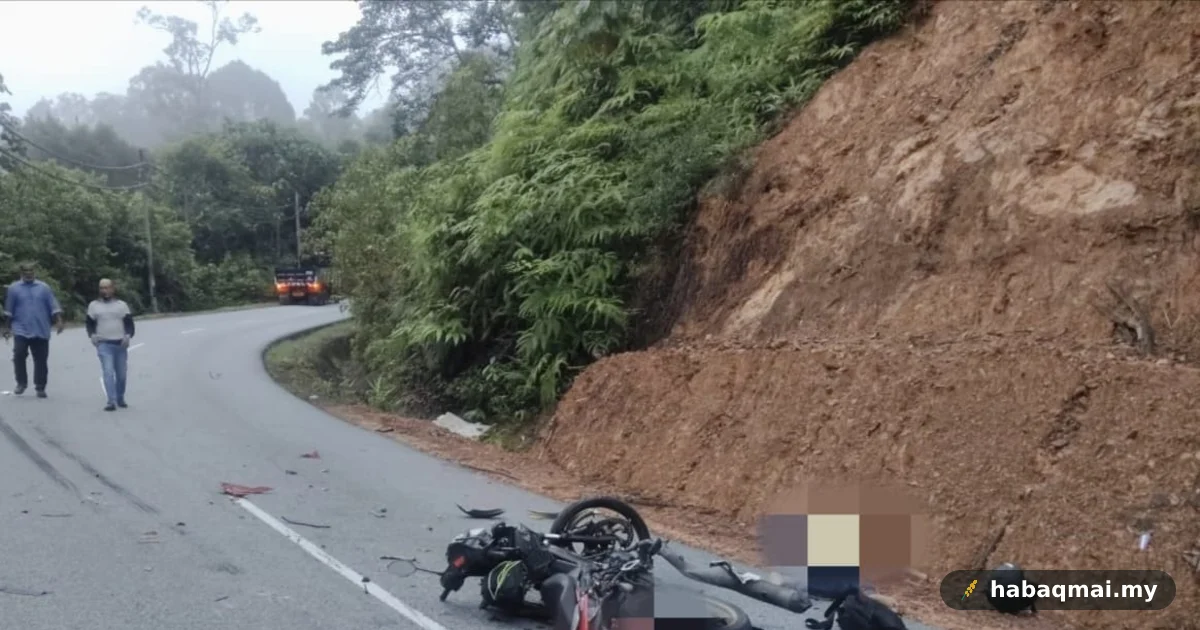 Pemandu bas UUM maut motosikal langgar lori di Sintok