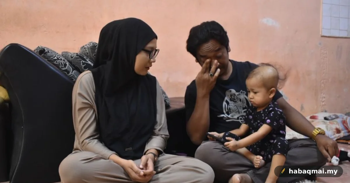 Budak 3 tahun di Kangar periang, tiba-tiba kena leukemia