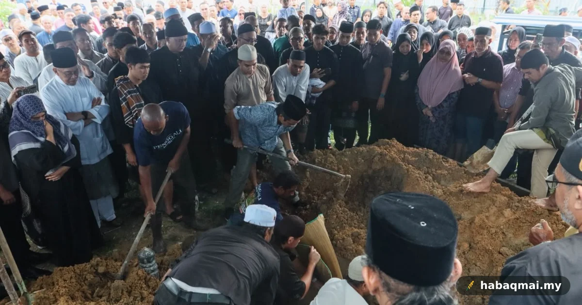 Idrus Ibrahim, abang PM, selamat dikebumikan di Bukit Mertajam