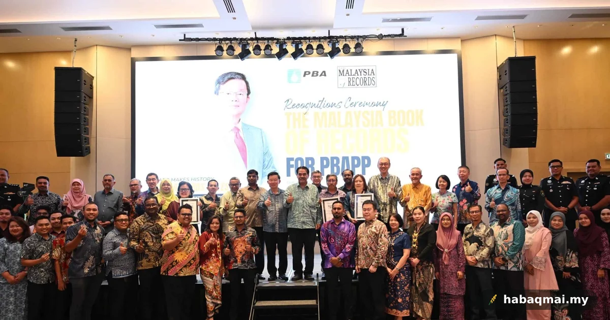 Loji air Sungai Dua PBAPP masuk Malaysia Book of Records
