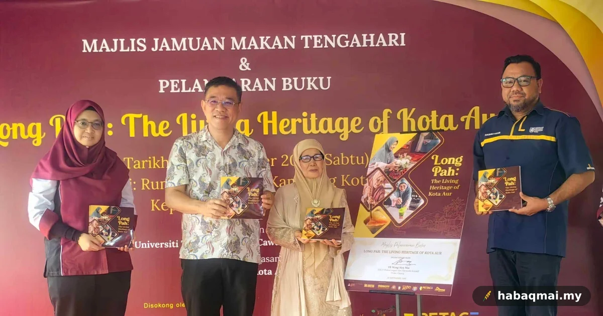 Kisah Long Pah jadi buku, warisan Kota Aur dirakam