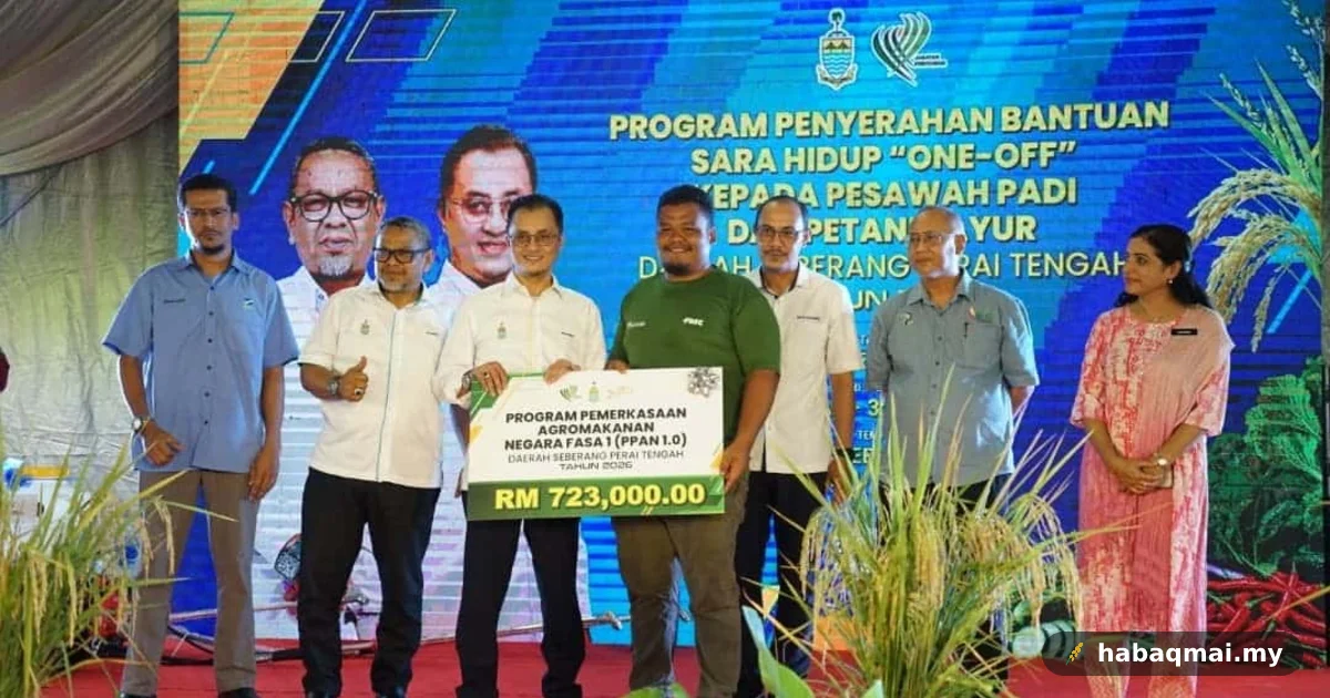 Pesawah, petani sayur Pulau Pinang terima bantuan RM500