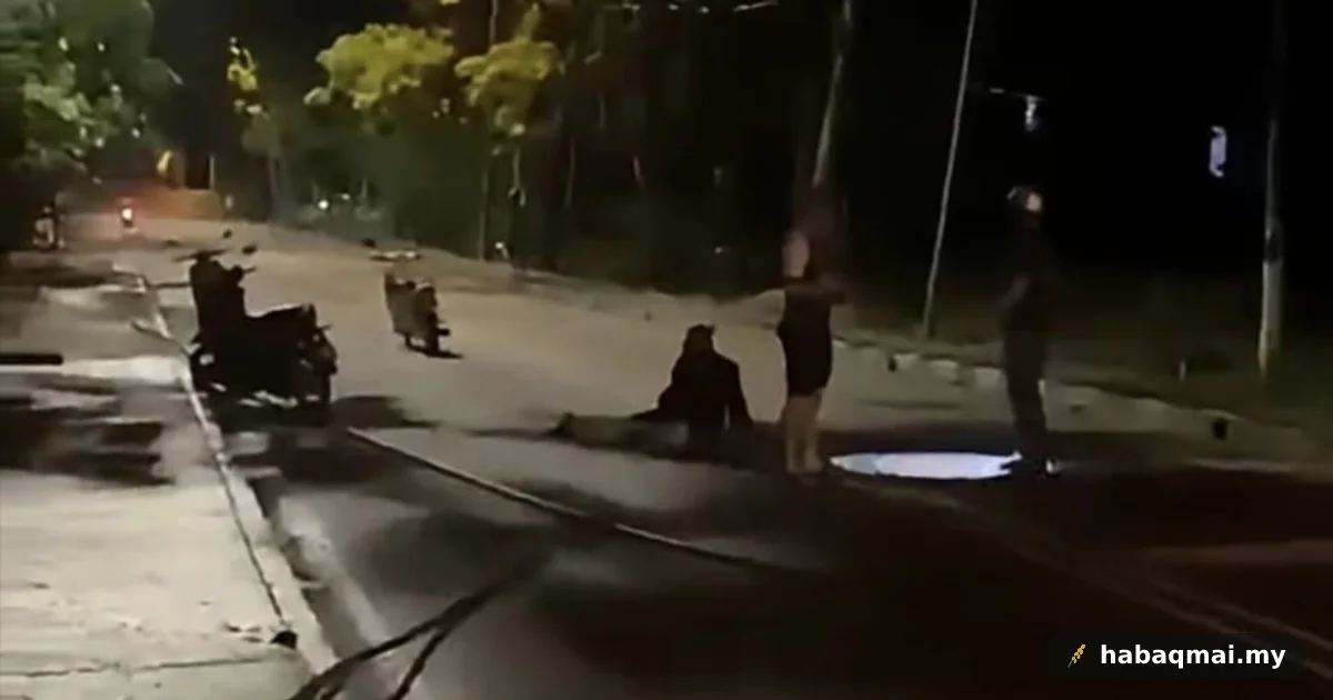 Pi masjid subuh, terbabas langgar kabel di Langkawi