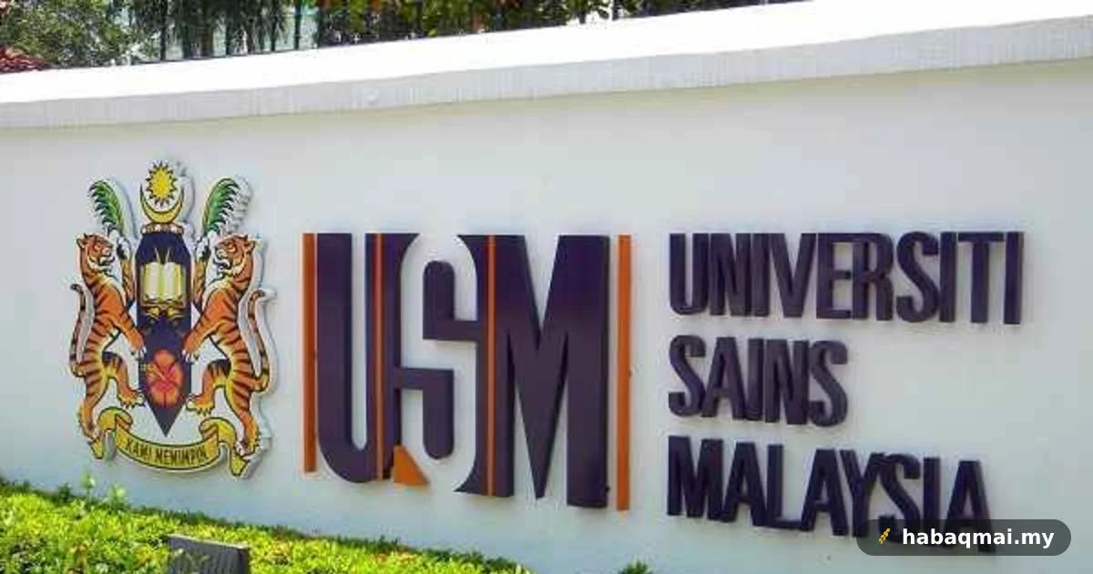 USM naik kelompok 350 universiti terbaik dunia
