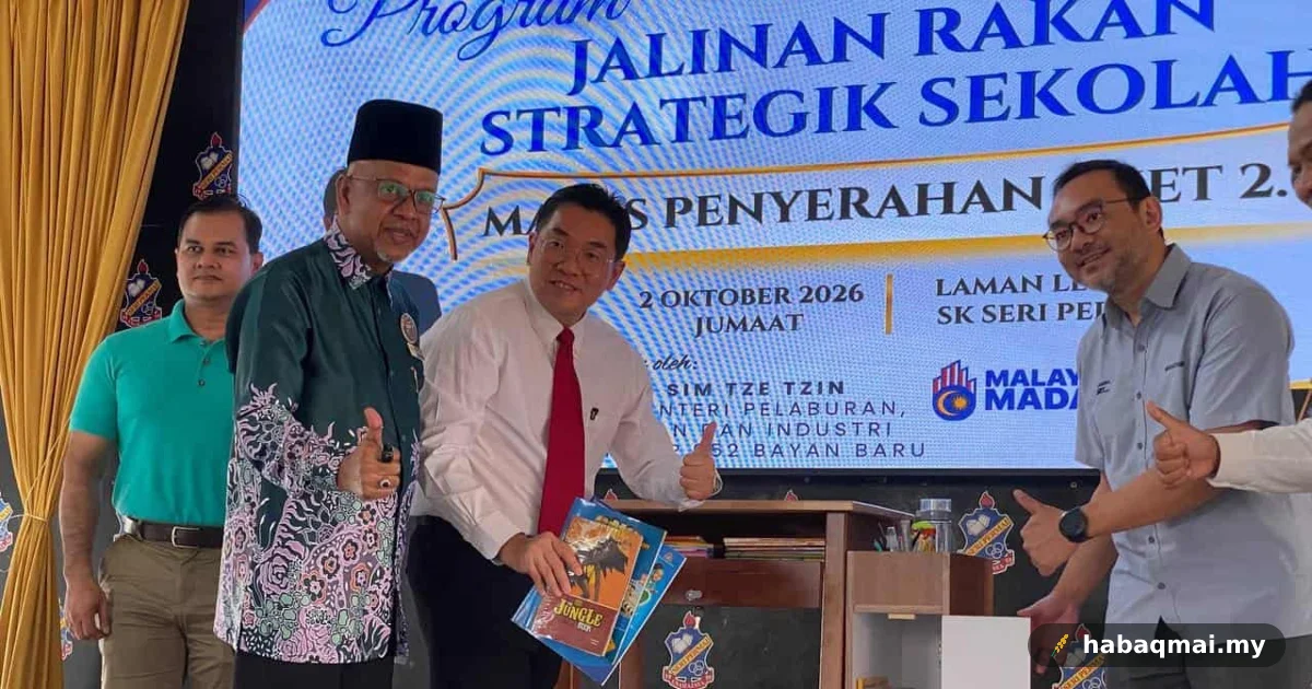 Swasta kena sumbang meja pintar SnET 2.0, ringankan beg murid