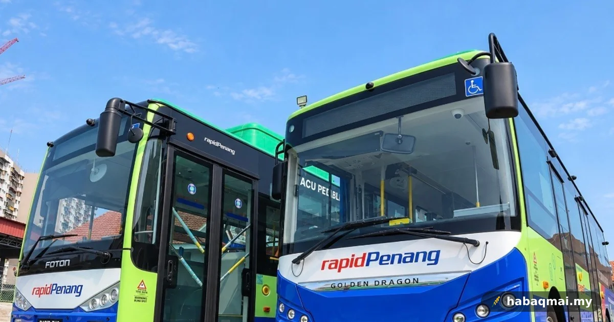 Rapid Penang mai uji dua bas elektrik esok