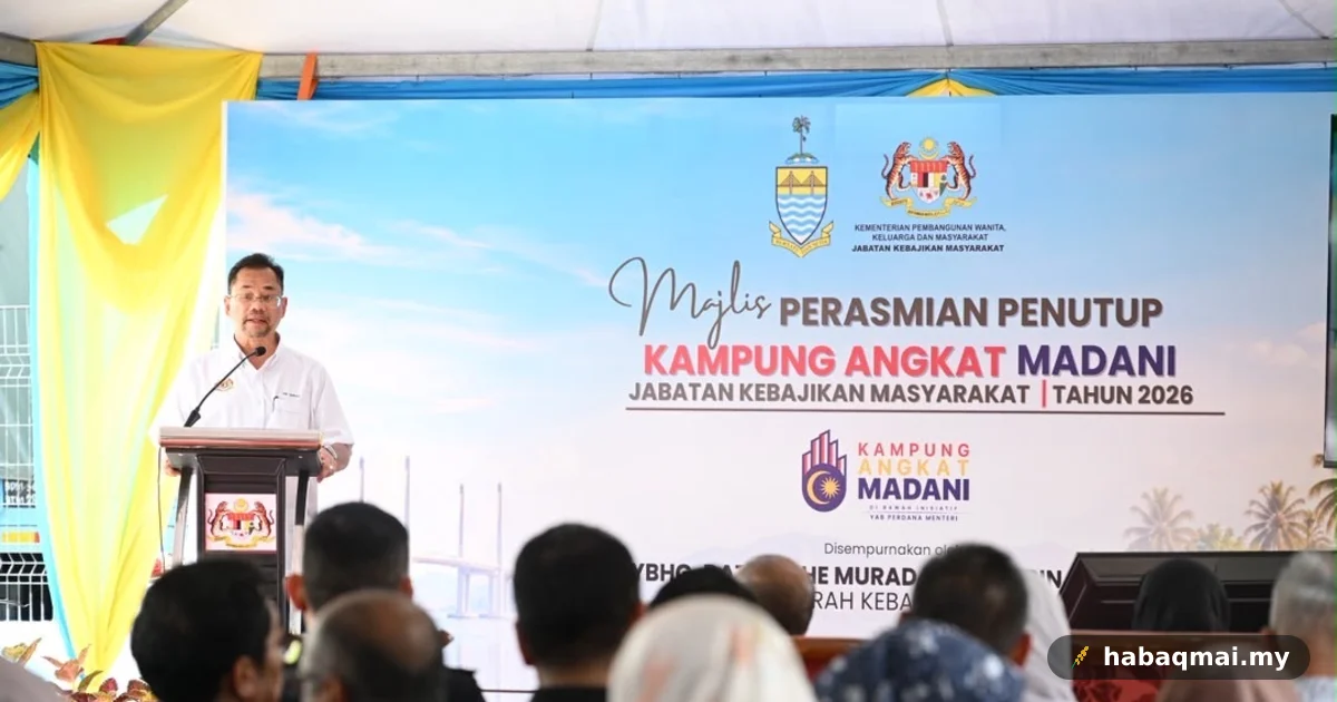 KAM bawa RM700,000 ke Kampung Sungai Setar Besar