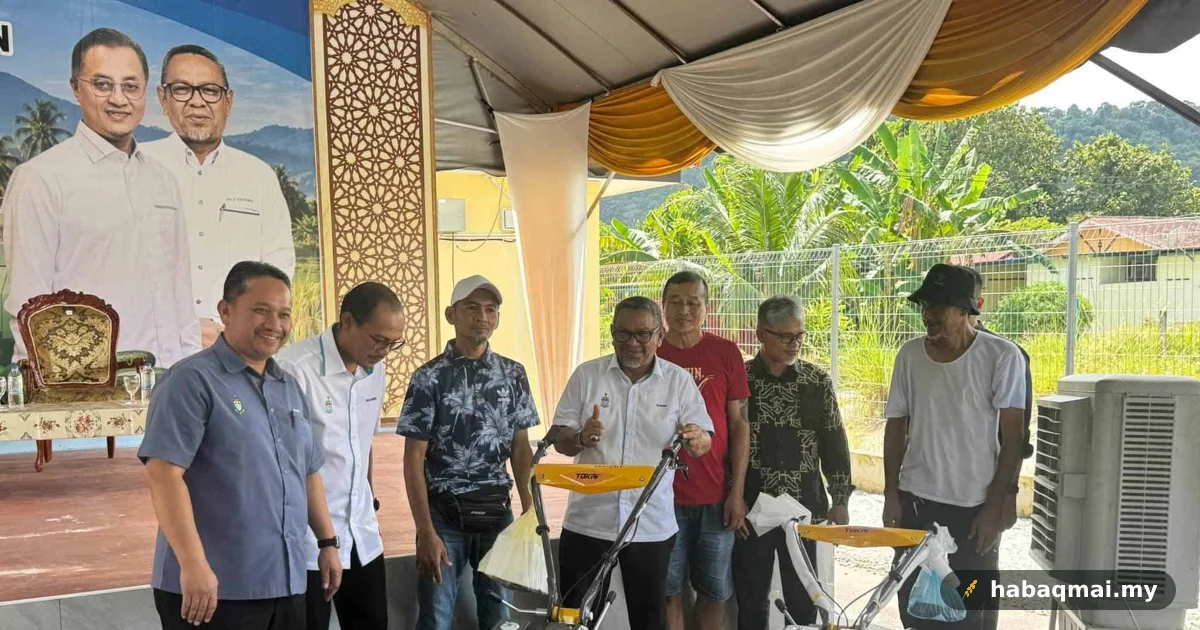 Pesawah dan petani Pulau Pinang dapat bantuan sara hidup