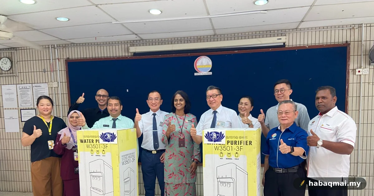 HPP dapat 4 mesin tapis air lepas maklum balas orang ramai