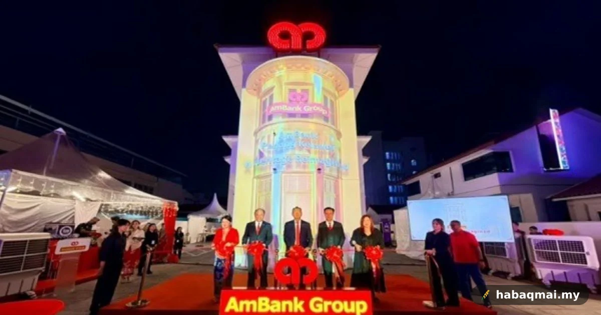 AmBank Ubah Banglo Lama Jalan Kelawei Jadi Cawangan Baharu