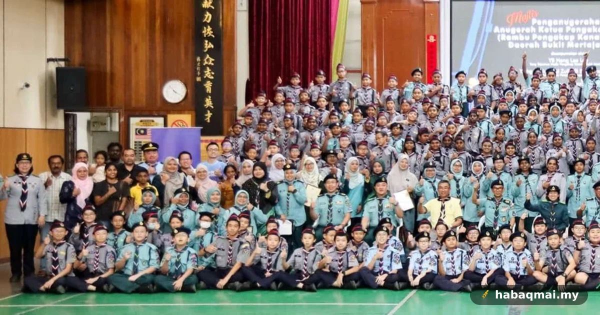 228 Pengakap Mudo Bukit Mertajam Dapat Anugerah