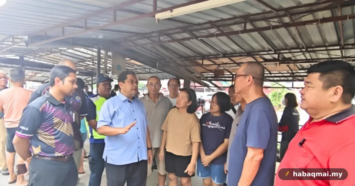 Penjaja Pasar Simpang Empat Lapang Tapak, Niaga Balik 13 Oktober