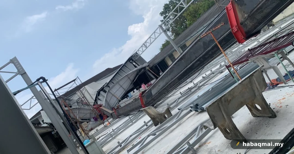 Kren Terbalik Hempap Pusat Jagaan Warga Emas, Satu Cedera