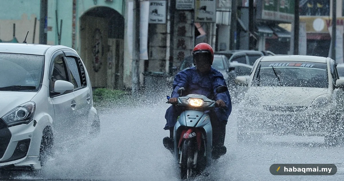 Ribut Petir, Hujan Lebat Landa Kedah Pagi Ni