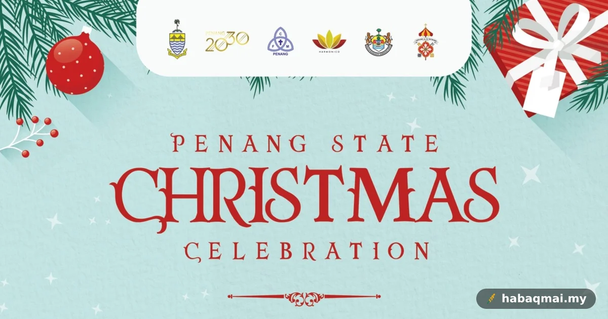 Perayaan Krismas Peringkat Negeri Pulau Pinang Dibuat Kat Bukit Mertajam 12 Disember